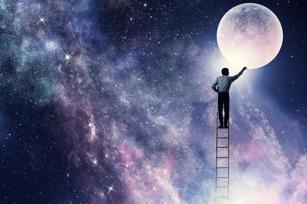 Ladder Man Moon | Axiom Communications