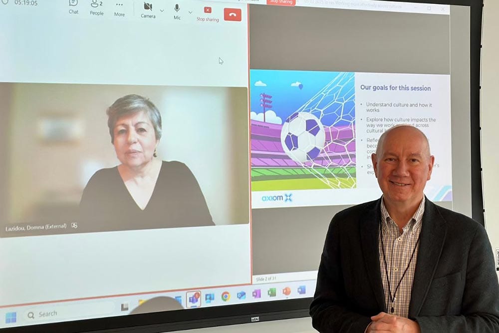 Chris Carey and Domna Chris Carey and Domna